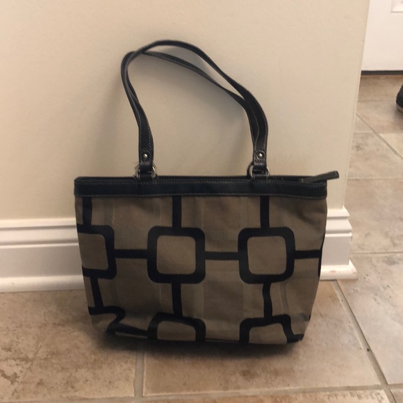 Nine West Brown/Tan and Black Bag - Picture 2 of 5